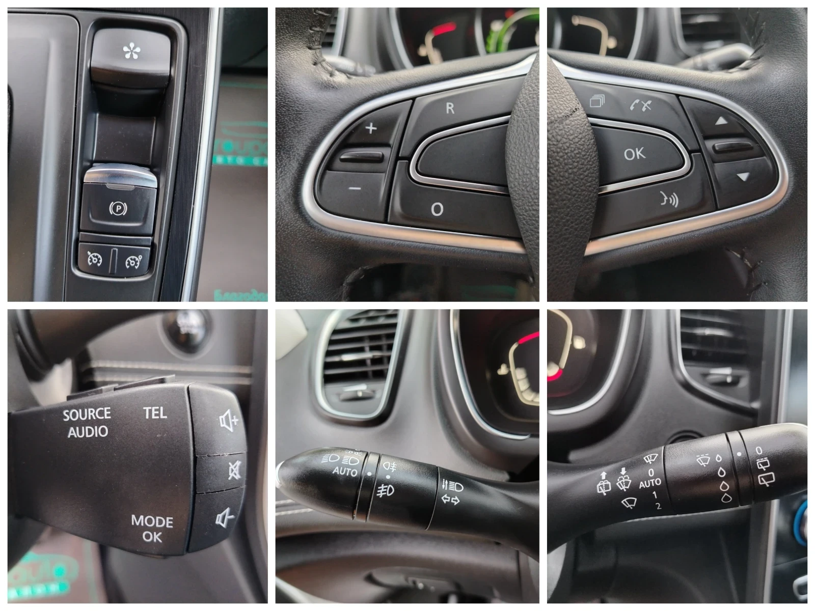 Renault Scenic 1.5DCI-110к.с/НАВИГАЦИЯ/АВТОМАТИК/КАМЕРА/КОЖА!!! , снимка 13 - Автомобили и джипове - 55598713