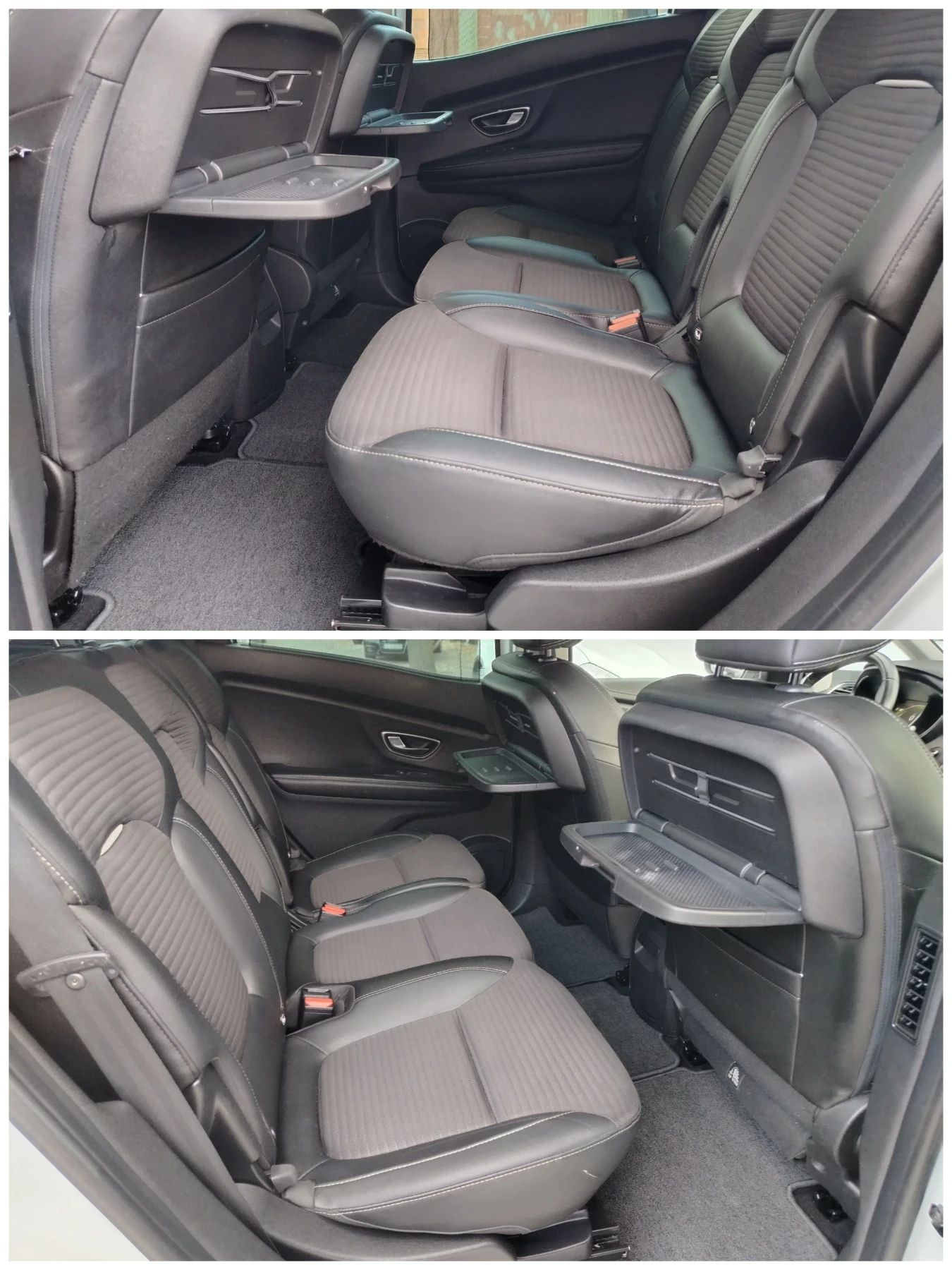 Renault Scenic 1.5DCI-110к.с/НАВИГАЦИЯ/АВТОМАТИК/КАМЕРА/КОЖА!!! , снимка 10 - Автомобили и джипове - 55598713