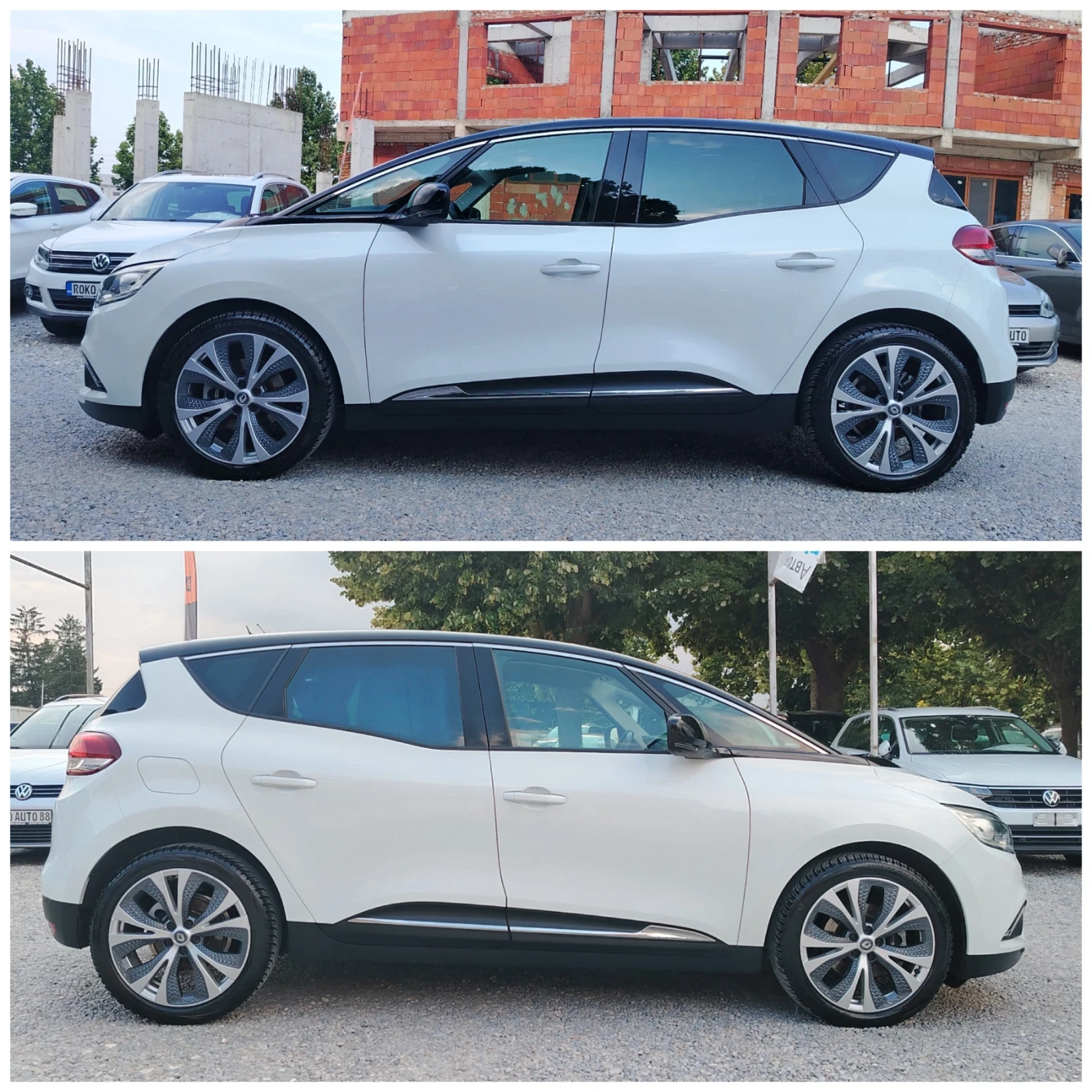 Renault Scenic 1.5DCI-110к.с/НАВИГАЦИЯ/АВТОМАТИК/КАМЕРА/КОЖА!!! , снимка 4 - Автомобили и джипове - 55598713