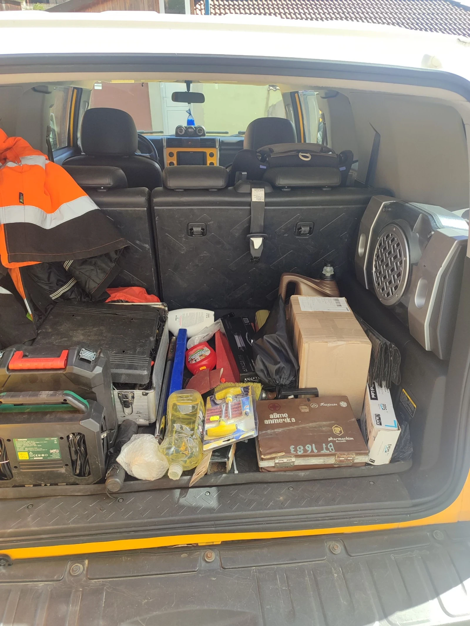 Toyota Fj cruiser, снимка 10 - Автомобили и джипове - 53863543