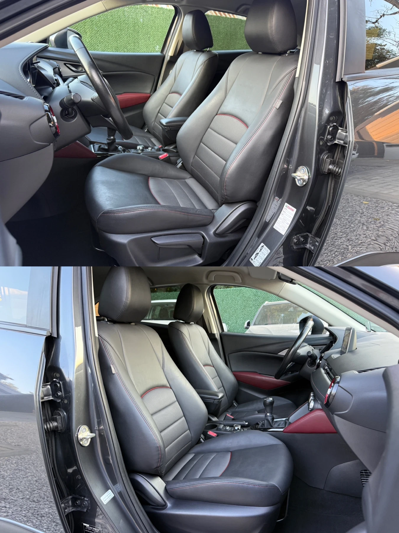 Mazda CX-3 1.5d/Кожа/Навигация/Euro6/105hp, снимка 11 - Автомобили и джипове - 55780867