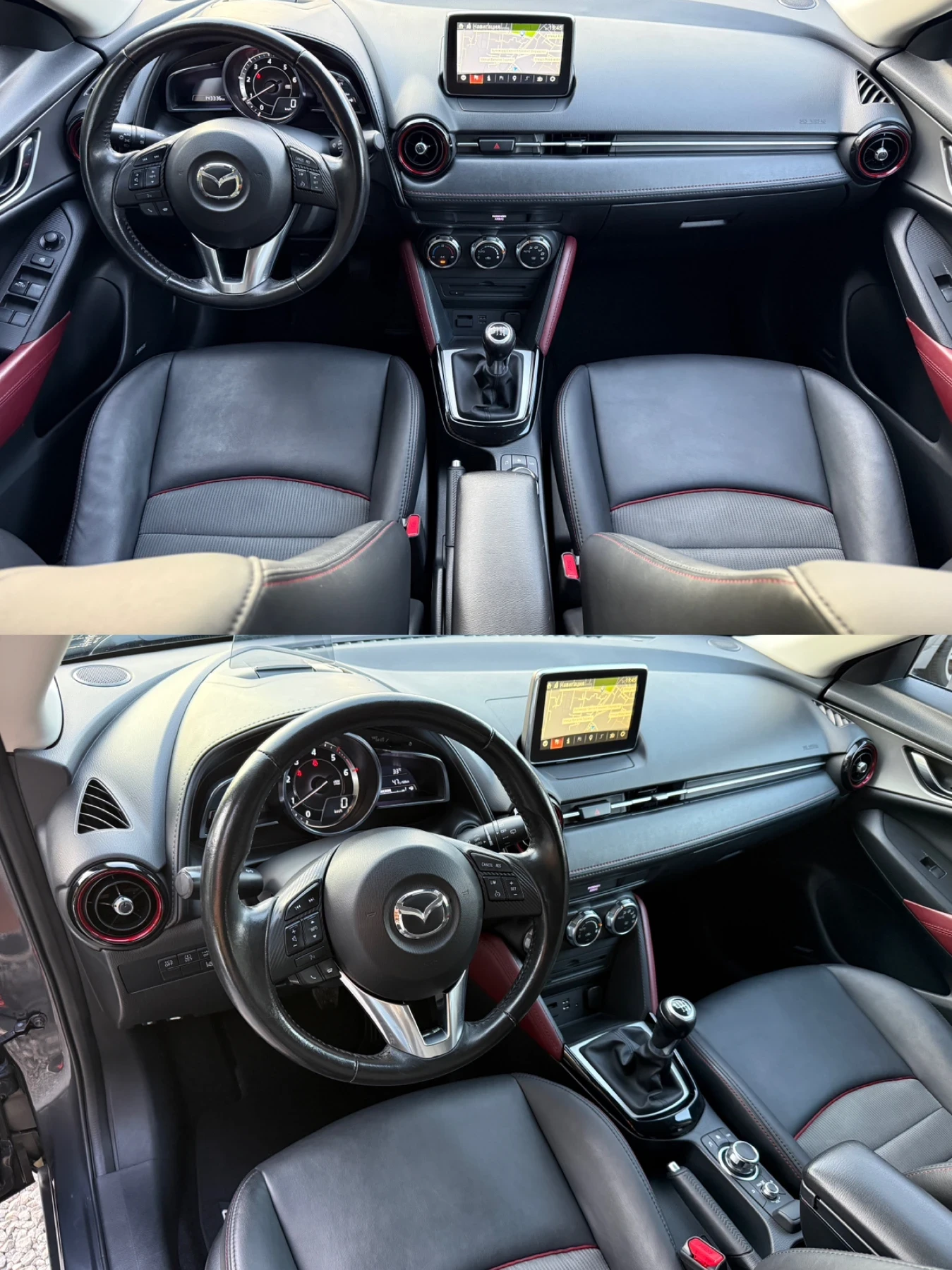 Mazda CX-3 1.5d/Кожа/Навигация/Euro6/105hp, снимка 8 - Автомобили и джипове - 55780867