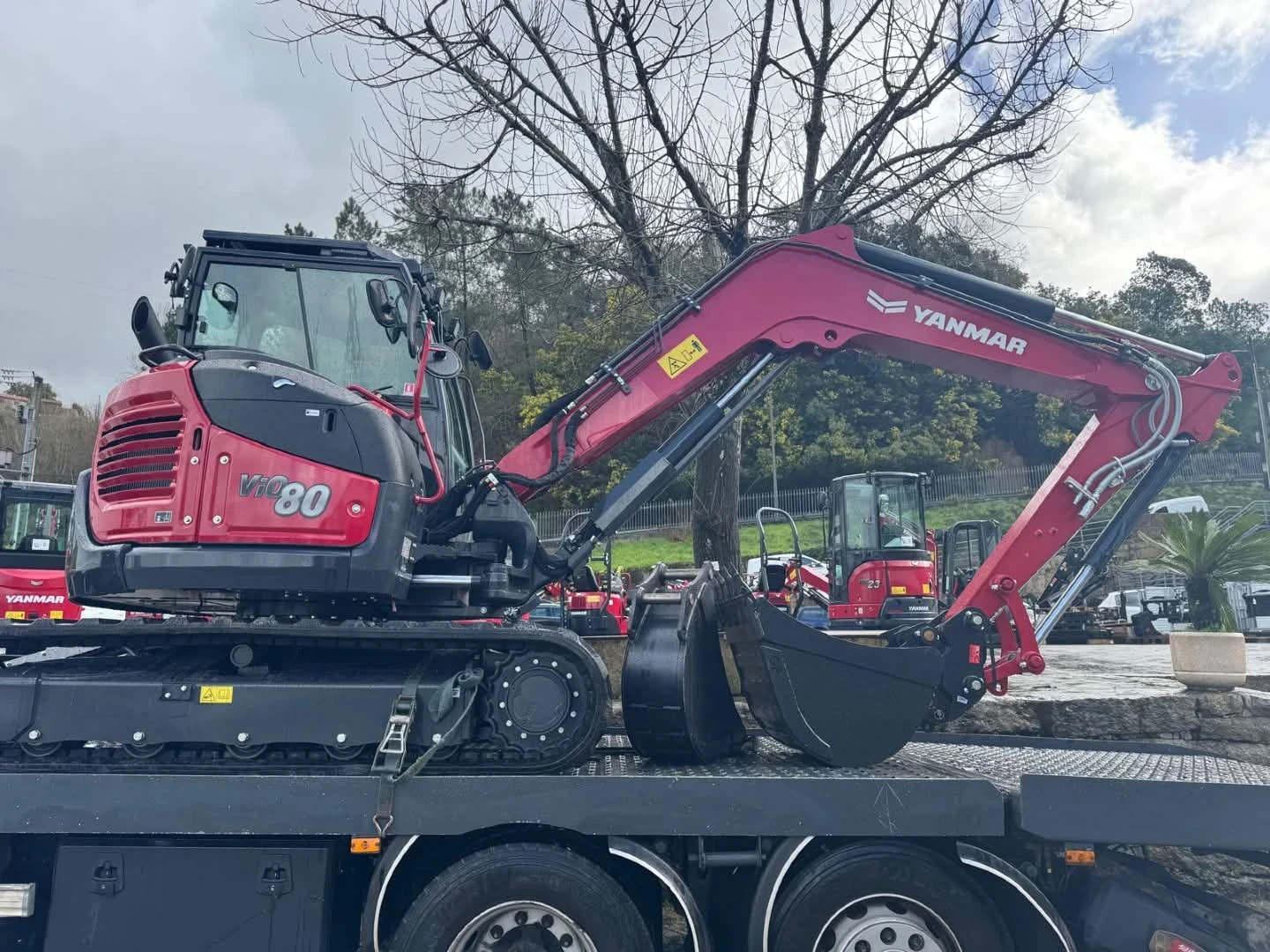 Багер Yanmar Vio 80, снимка 2 - Индустриална техника - 54057299