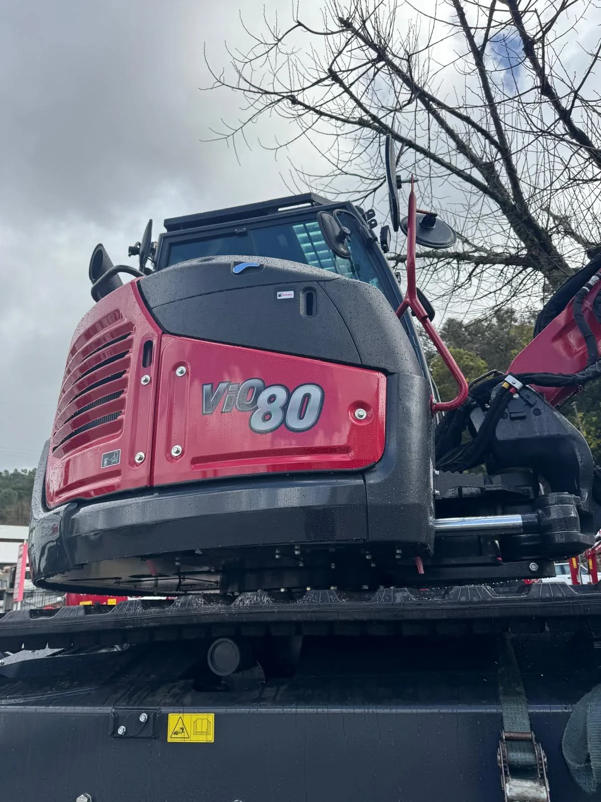 Багер Yanmar Vio 80, снимка 3 - Индустриална техника - 54057299