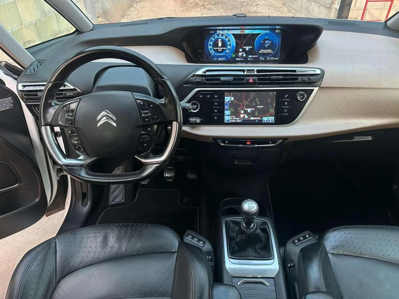Citroen C4 Picasso 2.0 e-HDi Exclusive, Кожа с Подгрев, Лизинг, снимка 11 - Автомобили и джипове - 51279129