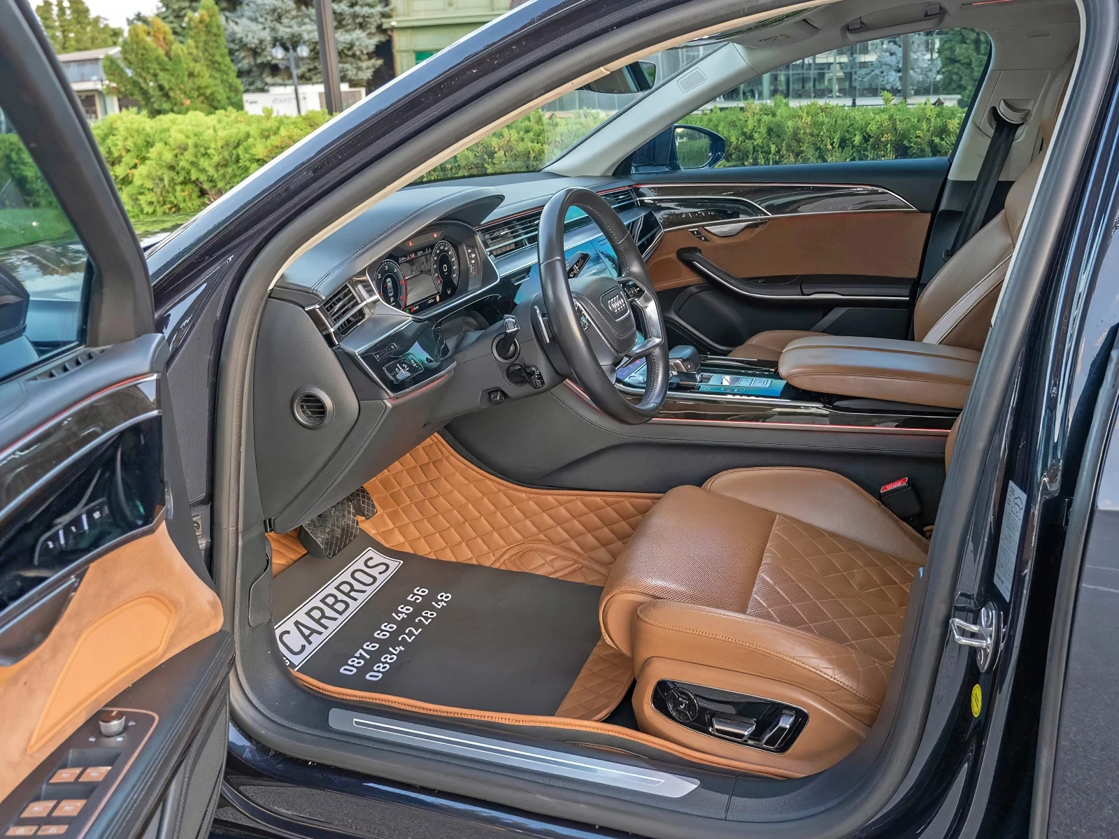 Audi A8 50 TDI LONG S-Line Лазер Вакуум Head-Up, снимка 17 - Автомобили и джипове - 53841679