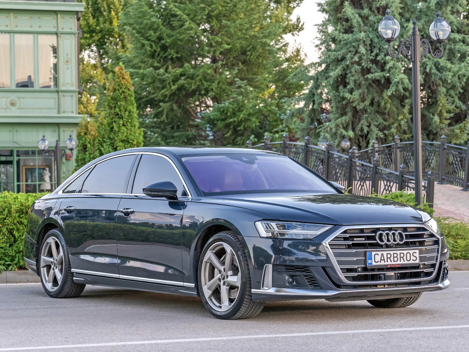 Audi A8 50 TDI LONG S-Line Лазер Вакуум Head-Up | Auto.bg — изображение 1