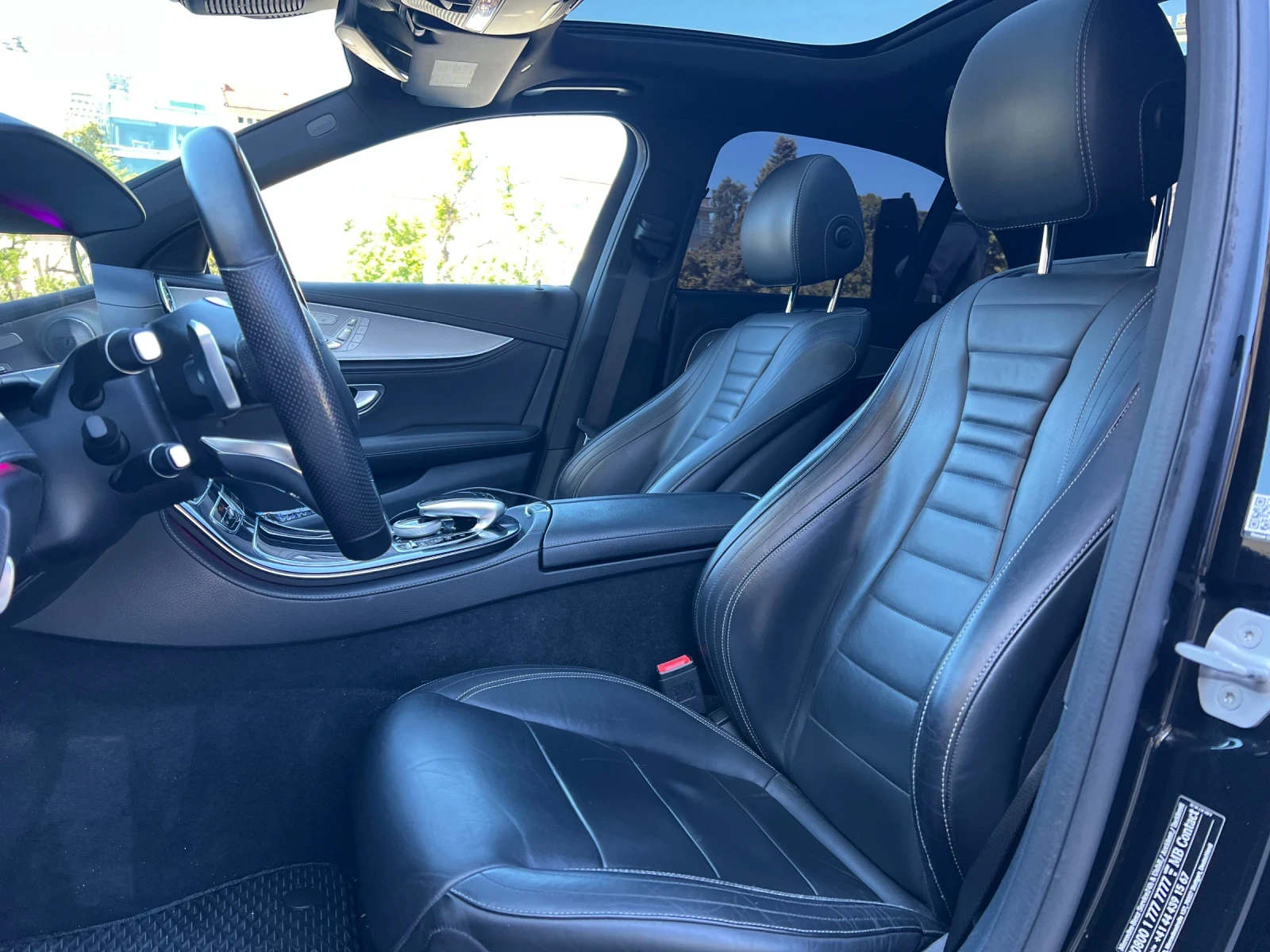 Mercedes-Benz E 220 AMG* Head-Up* Pano* 360* Готов Лизинг, снимка 9 - Автомобили и джипове - 54595453