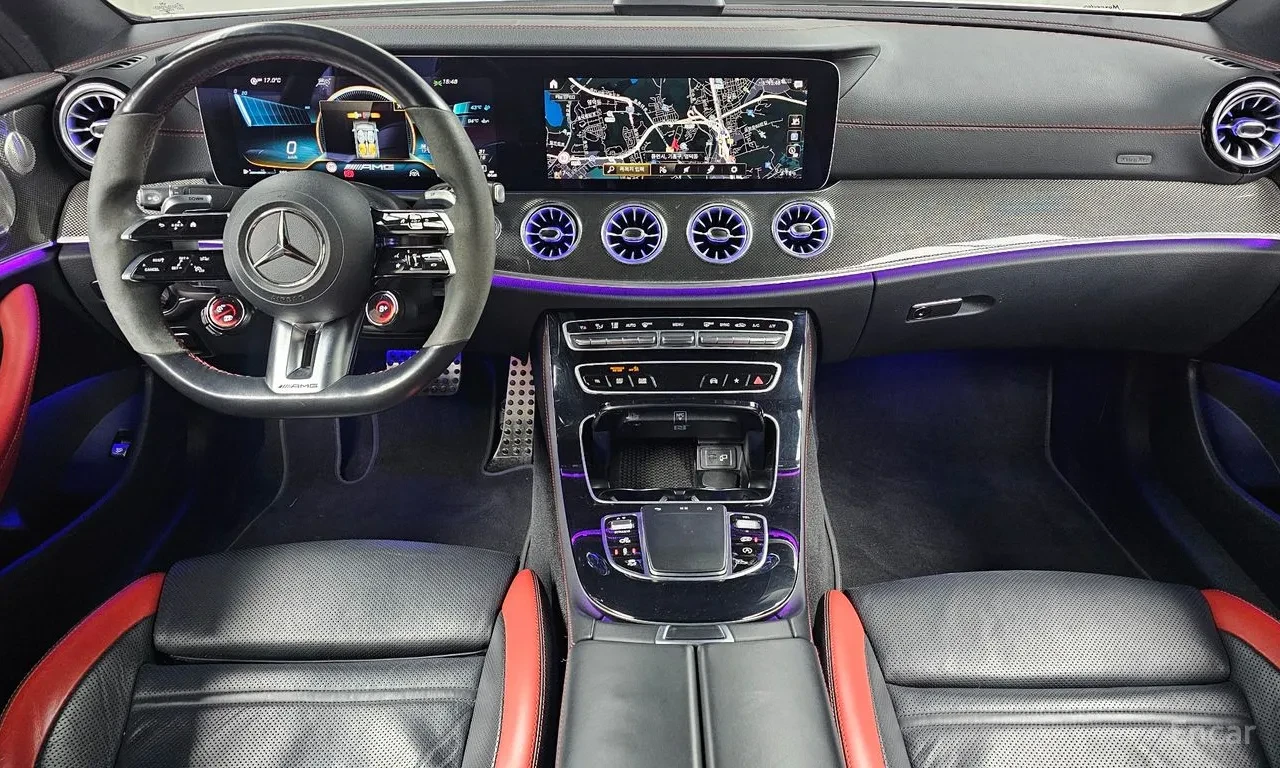 Mercedes-Benz E 53 AMG 4MATIC+ COUPE / BURMESTER / ОБДУХ / МАСАЖИ / FULL, снимка 7 - Автомобили и джипове - 55130036