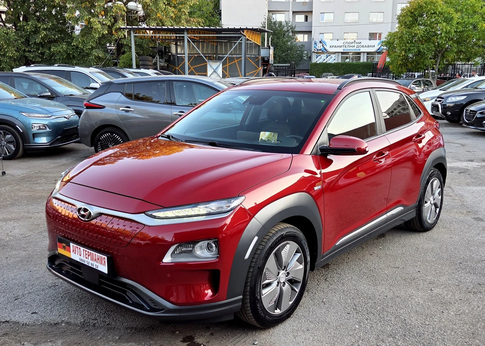 Hyundai Kona 64KWh/Premium/Blue Link/SOH100% | Mobile.bg   6