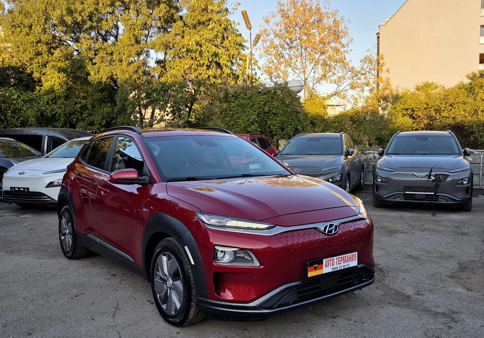Hyundai Kona 64KWh/Premium/Blue Link/SOH100% | Mobile.bg   1