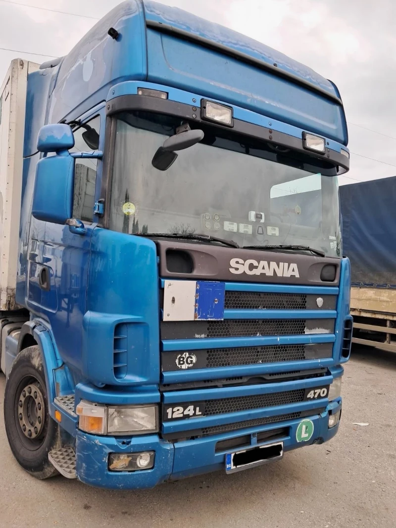 Scania 124 L 470 + хладилно ремарке, снимка 2 - Камиони - 52201459