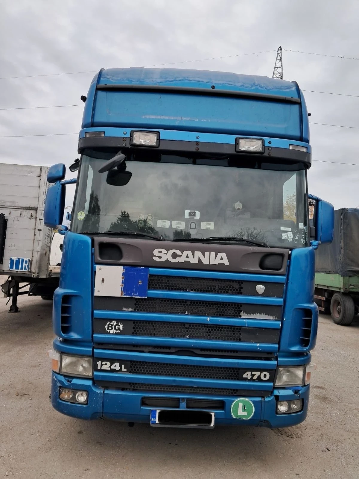 Scania 124 L 470 + хладилно ремарке, снимка 1
