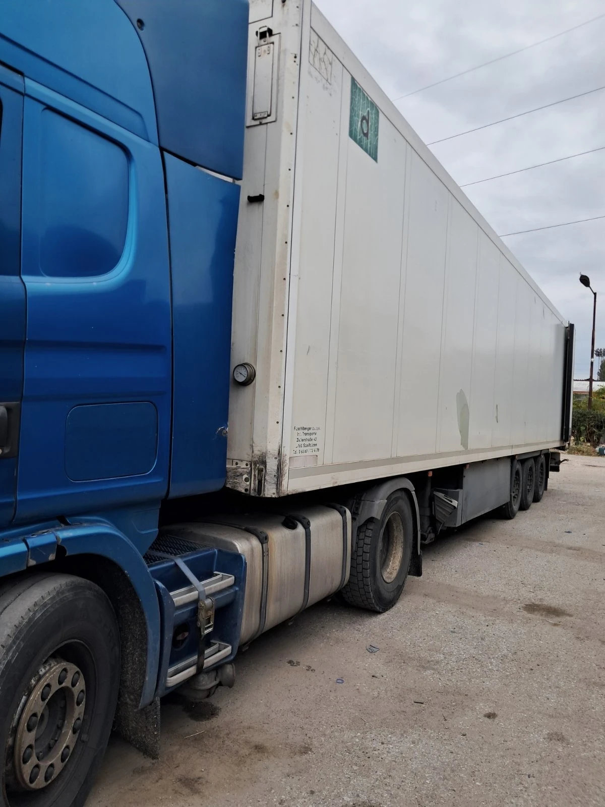 Scania 124 L 470 + хладилно ремарке - изображение 4