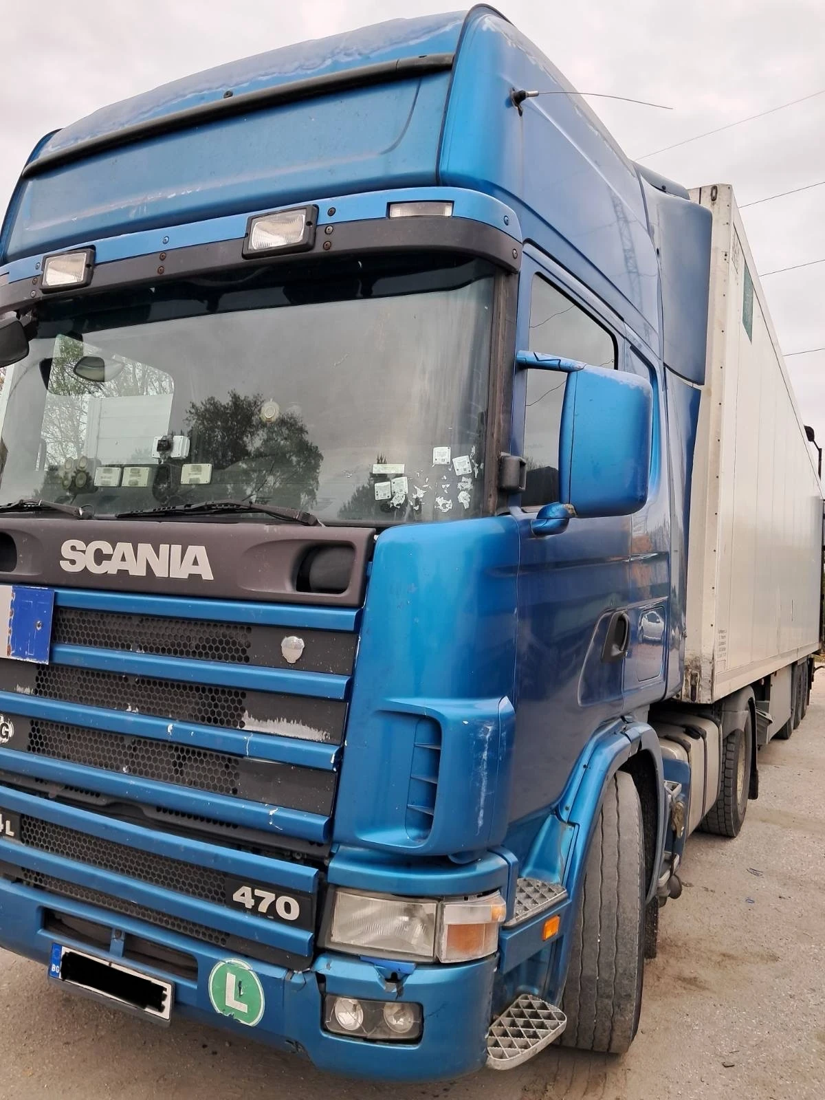 Scania 124 L 470 + хладилно ремарке - изображение 3
