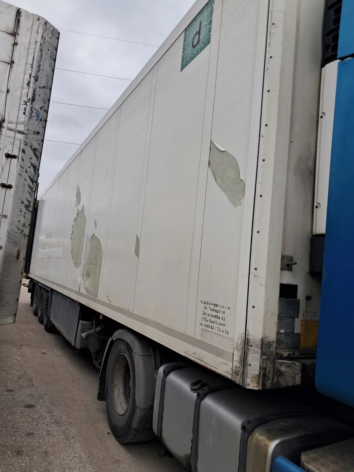 Scania 124 L 470 + хладилно ремарке - изображение 7