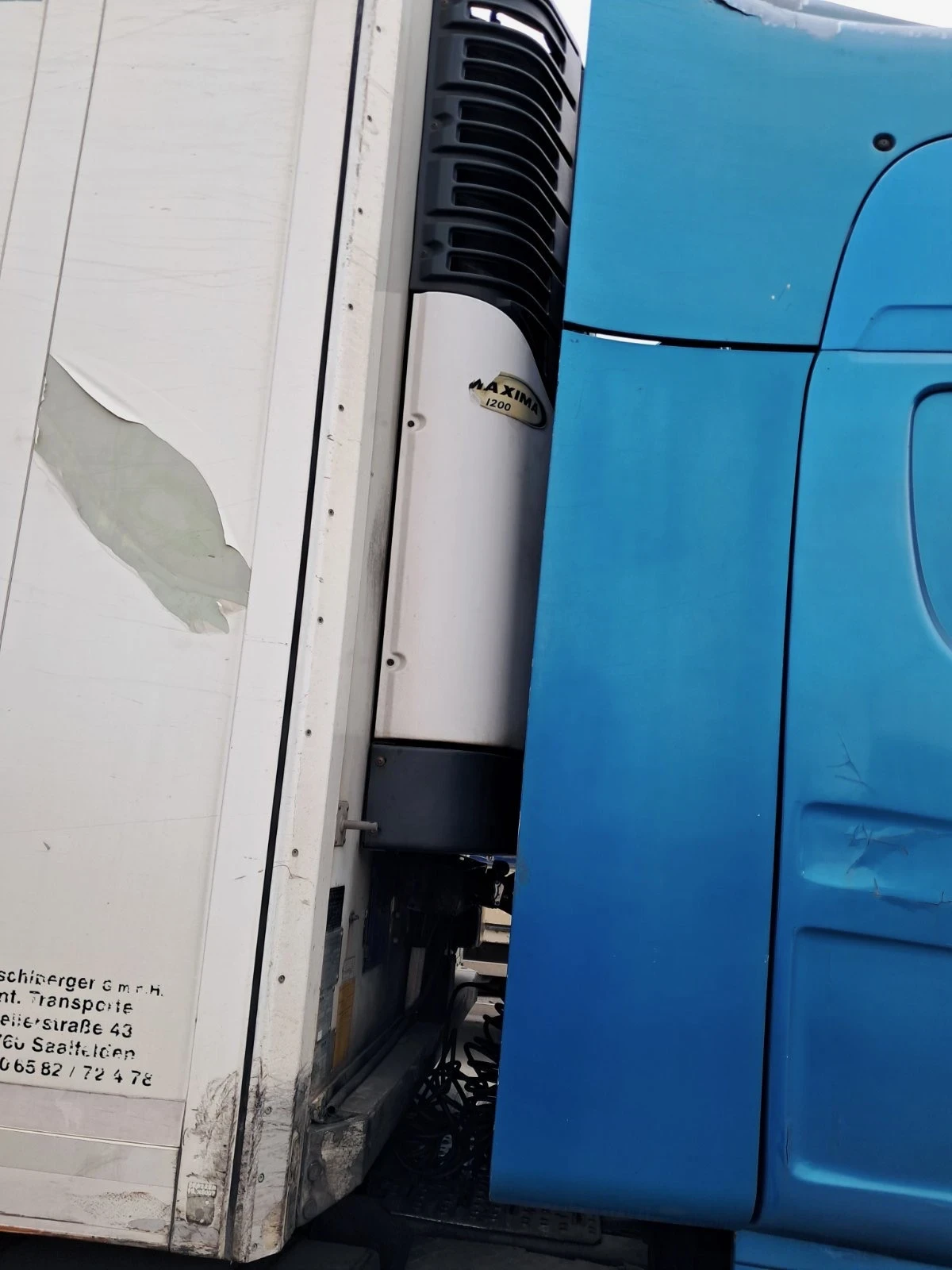 Scania 124 L 470 + хладилно ремарке - изображение 6