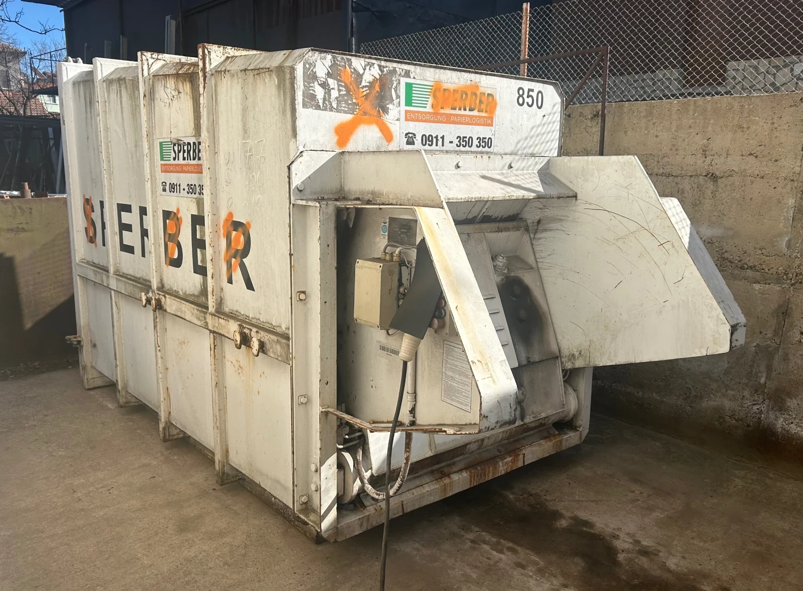 Man Tga Пресконтейнер 