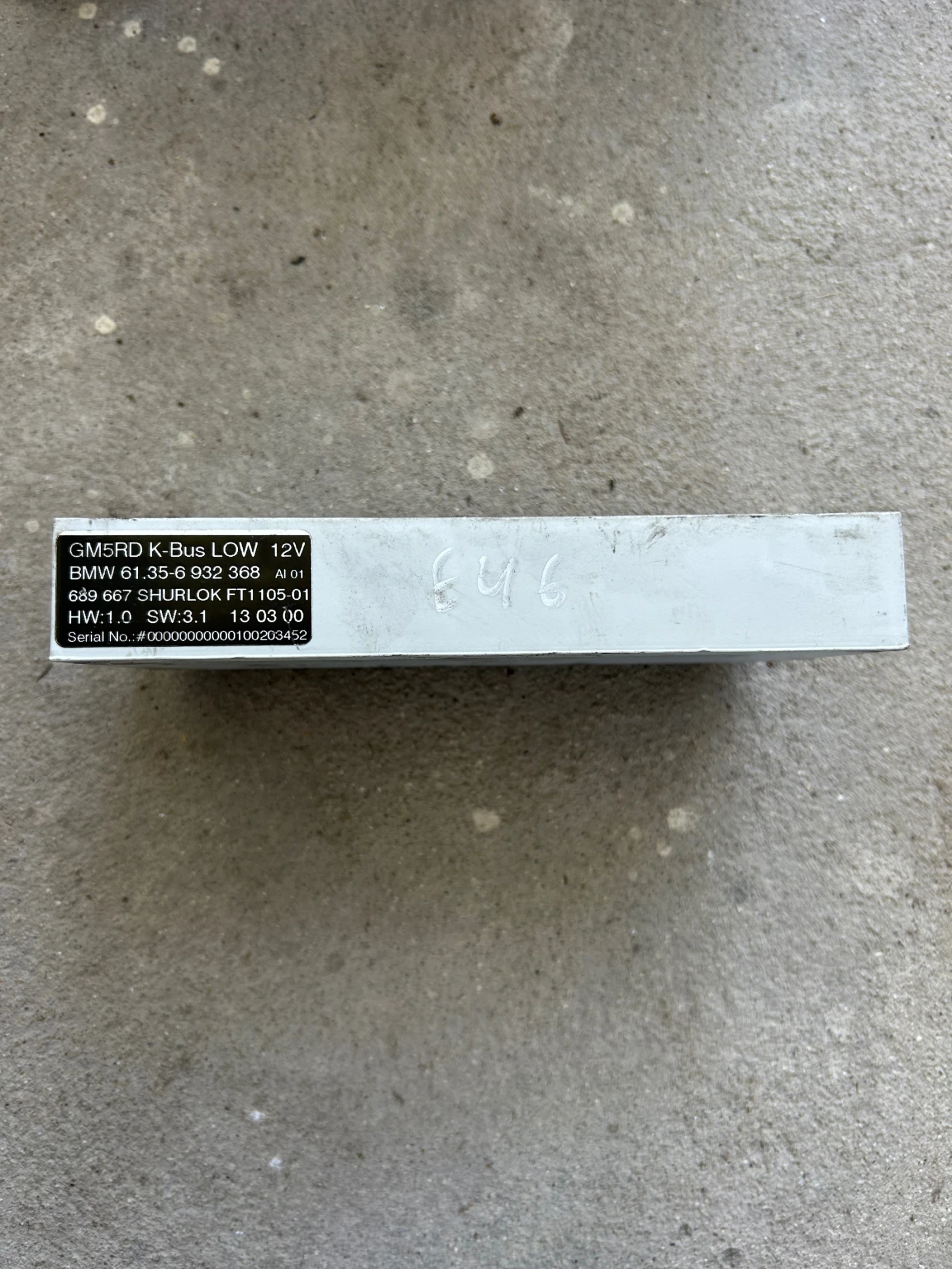 61.35-6932368 комфорт модул BMW E46 689667