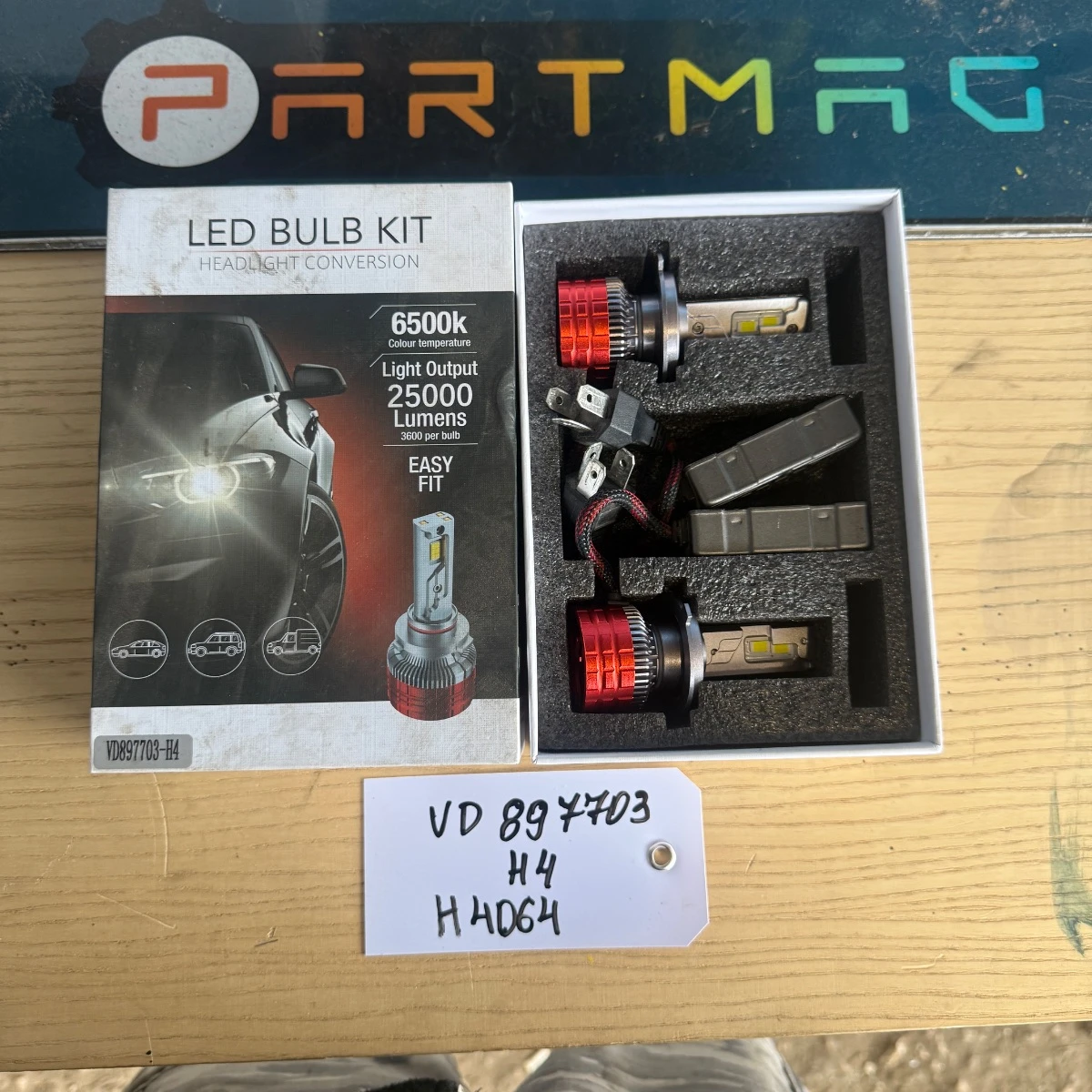 Диодни крушки за фарове H4 VD897703-4064