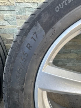 Гуми с джанти Michelin 215/55R17, снимка 8 - Гуми и джанти - 49374507