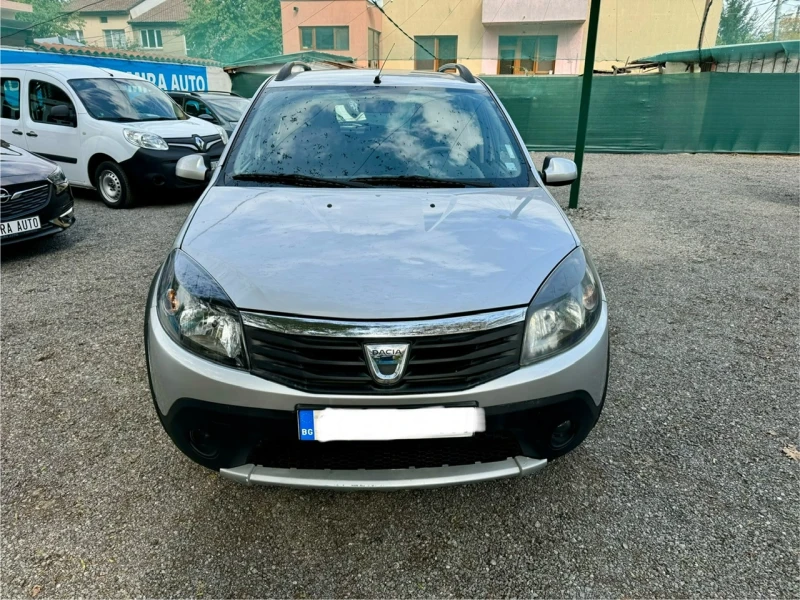 Dacia Sandero STEPWAY 1.6i 85кс* ГАЗ-БЕНЗ.* ОБСЛУЖЕНА* , снимка 2 - Автомобили и джипове - 47547403