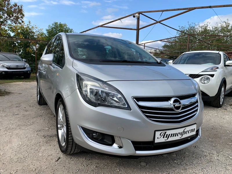 Opel Meriva 1.4i ЗАВОДСКИ ИНЖЕКЦИОН ЕВРО-6В ФЕЙСЛИФТ , снимка 2 - Автомобили и джипове - 47610113