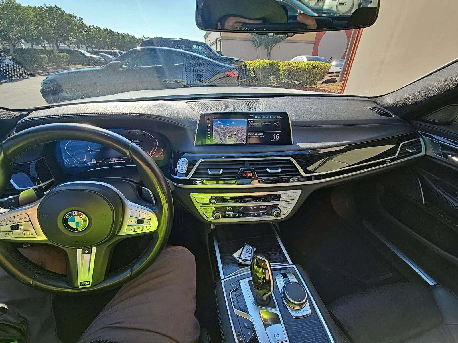 BMW 740 2020* M-PACK* BLACK OPTIC* PANO* ОБДУХ* AMBIENT* H - изображение 6