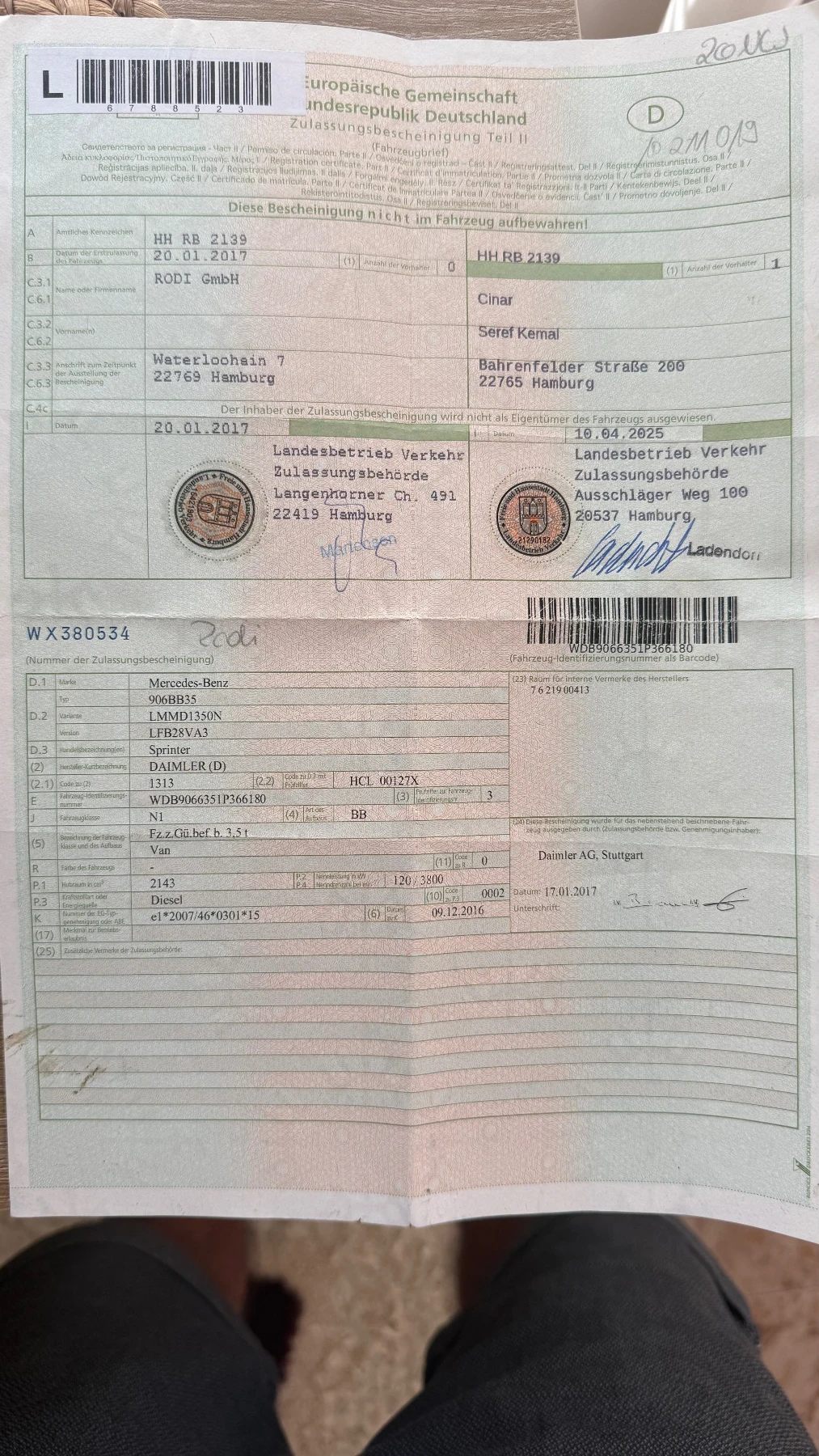 Mercedes-Benz 316, снимка 9 - Бусове и автобуси - 55083814