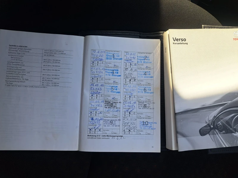 Toyota Verso 1.8 Швейцария, снимка 14 - Автомобили и джипове - 52451246