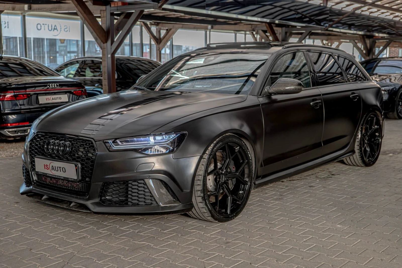 Audi Rs6 4.0TFSI/MTM/Carbon packet/Pano/Bose/Distronic/HuD, снимка 3 - Автомобили и джипове - 54432497