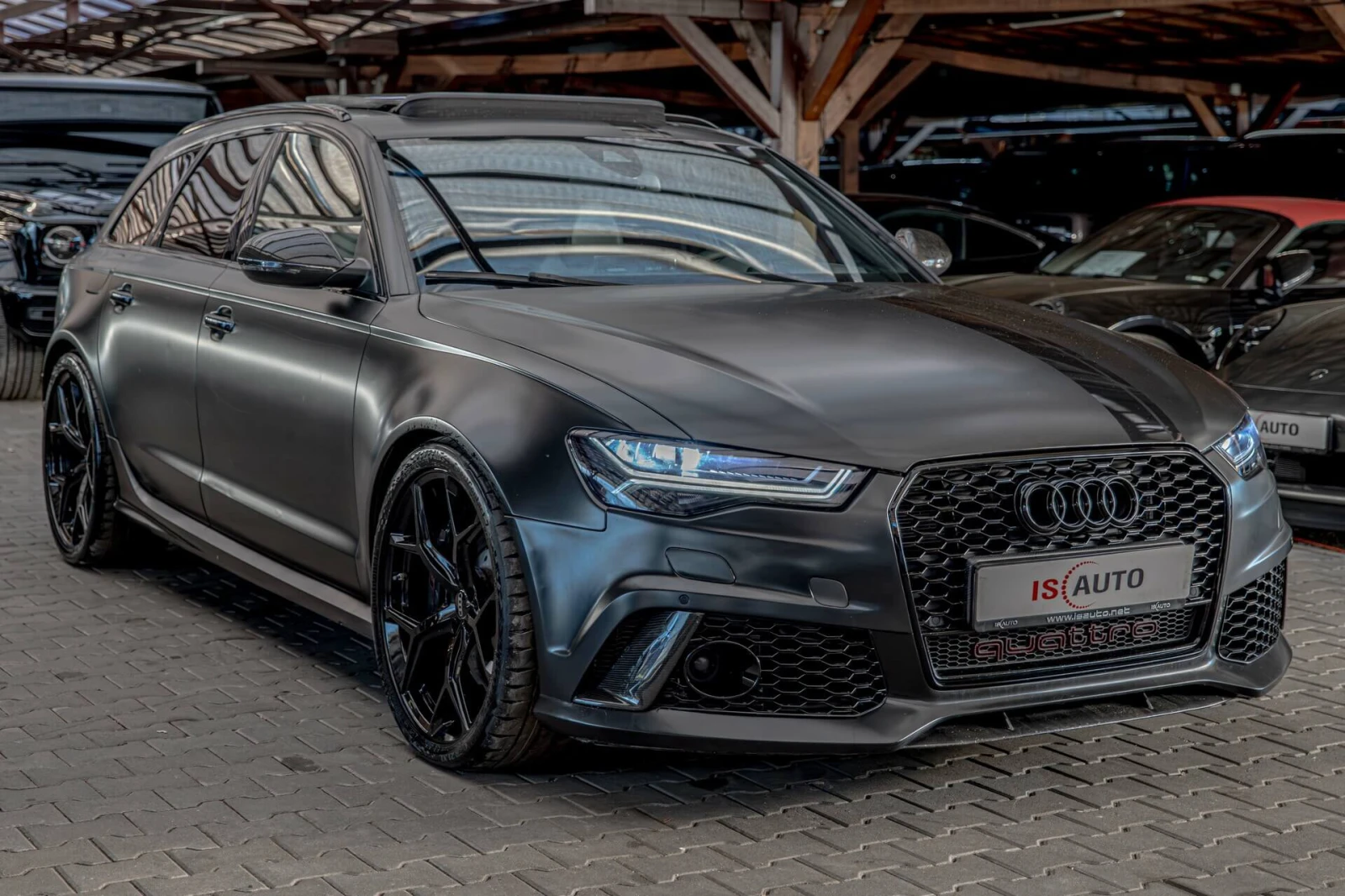 Audi Rs6 4.0TFSI/MTM/Carbon packet/Pano/Bose/Distronic/HuD, снимка 2 - Автомобили и джипове - 54432497