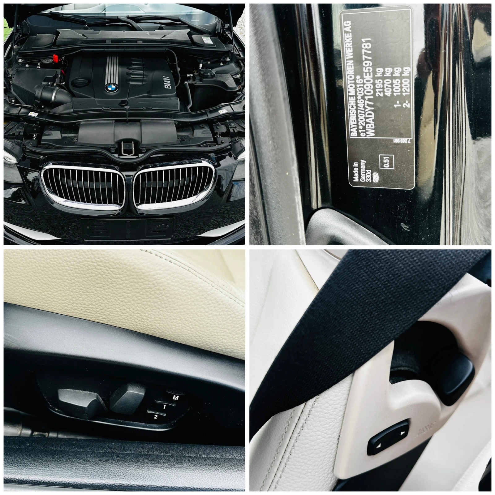 BMW 330 E93-330d-cabrio-face TOP euro 5, снимка 17 - Автомобили и джипове - 55590570