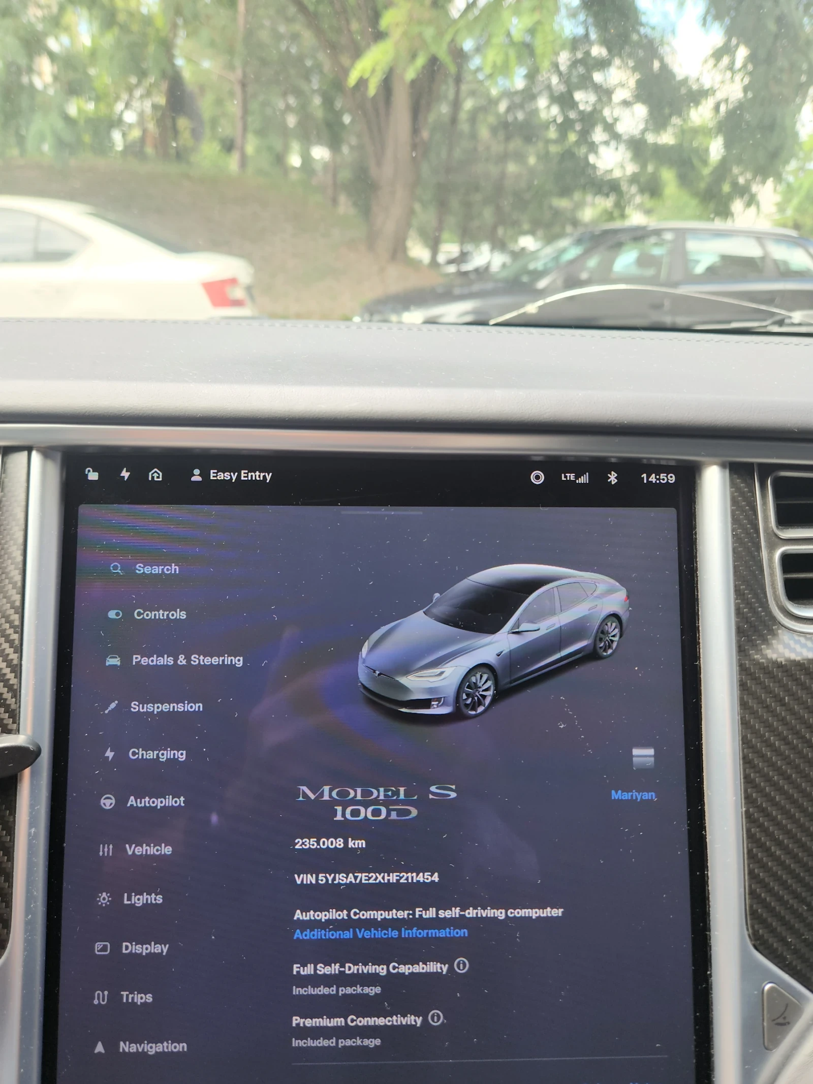 Tesla Model S 100D, снимка 13 - Автомобили и джипове - 55684990