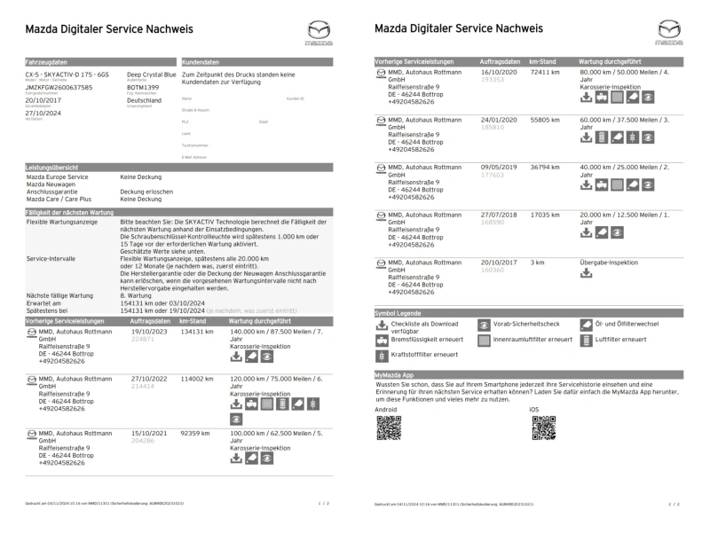 Mazda CX-5 4х4, 2.2, дизел, 176 к.с., снимка 15 - Автомобили и джипове - 48105081