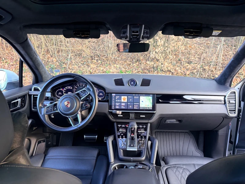 Porsche Cayenne Hybrid Обдух Бурм PASM PDCC Гаранция 360, снимка 15 - Автомобили и джипове - 53433361