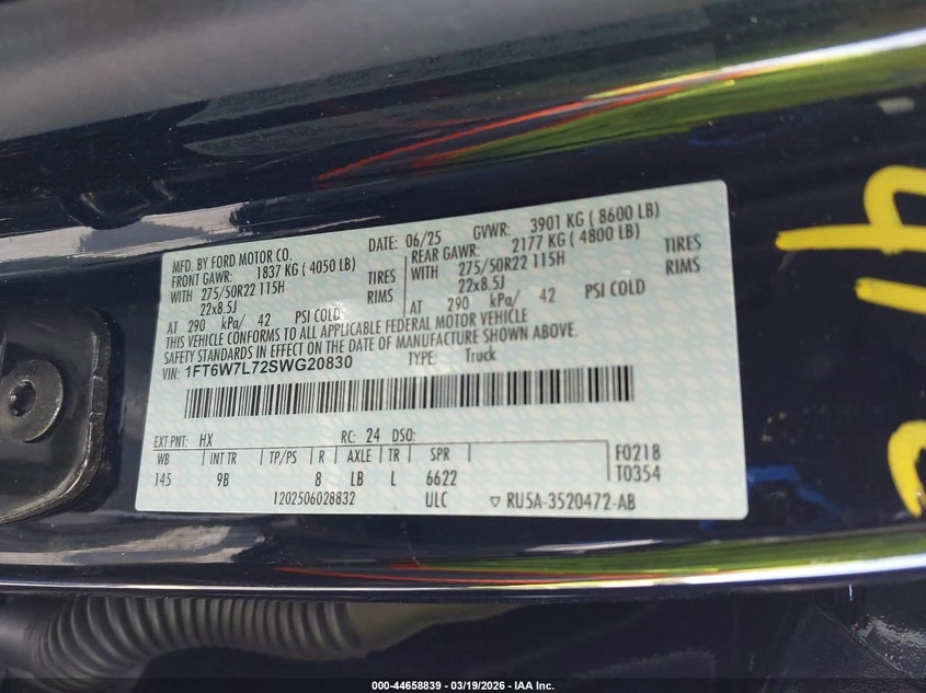 Ford F150 Lightning Platinum 4WD SuperCrew, снимка 9 - Автомобили и джипове - 54241074