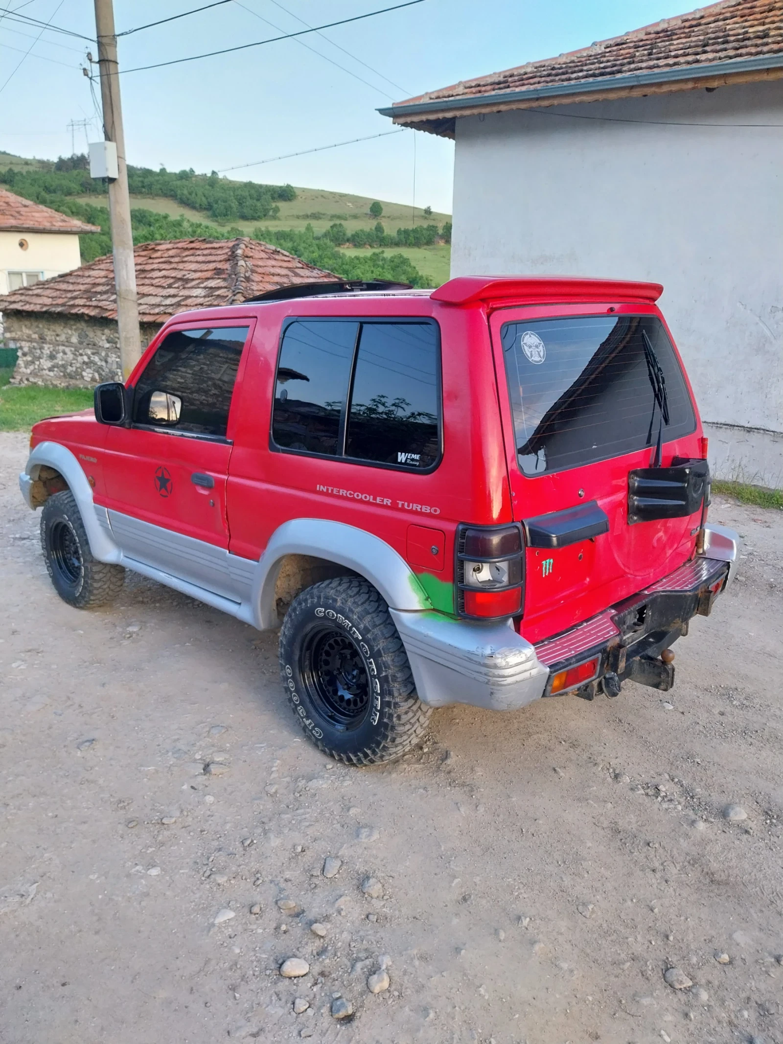 Mitsubishi Pajero Ръчка селект , снимка 6 - Автомобили и джипове - 54444372
