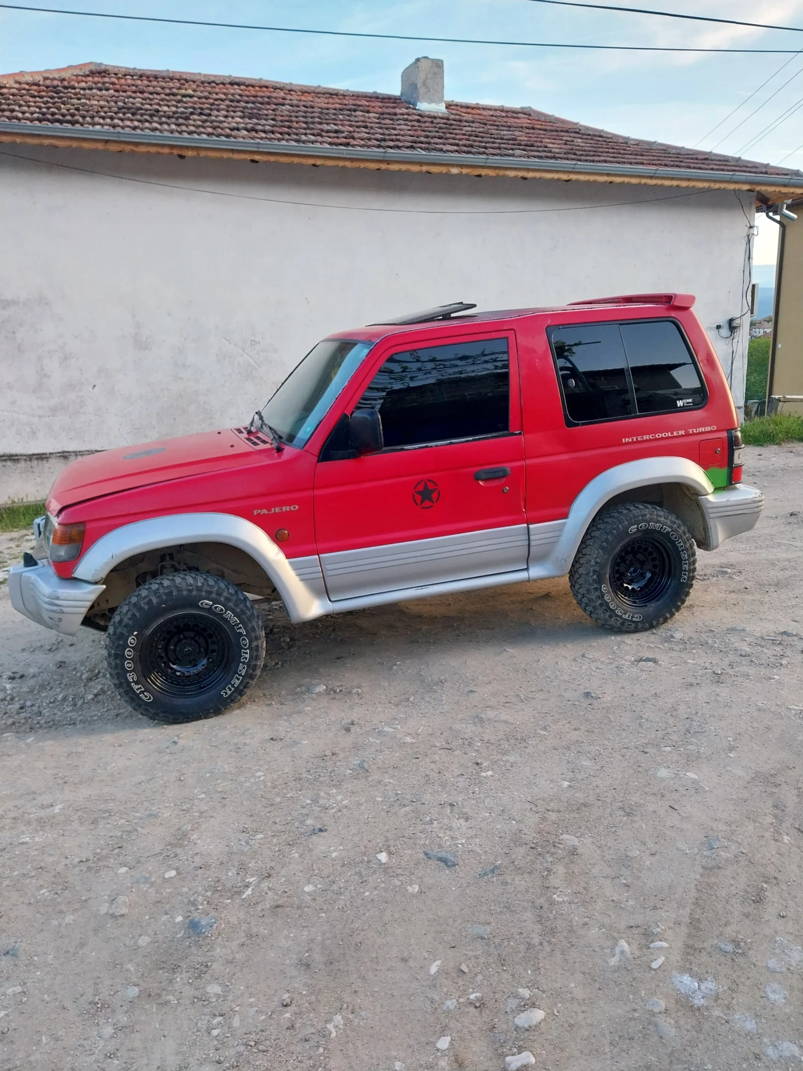 Mitsubishi Pajero Ръчка селект , снимка 4 - Автомобили и джипове - 54444372