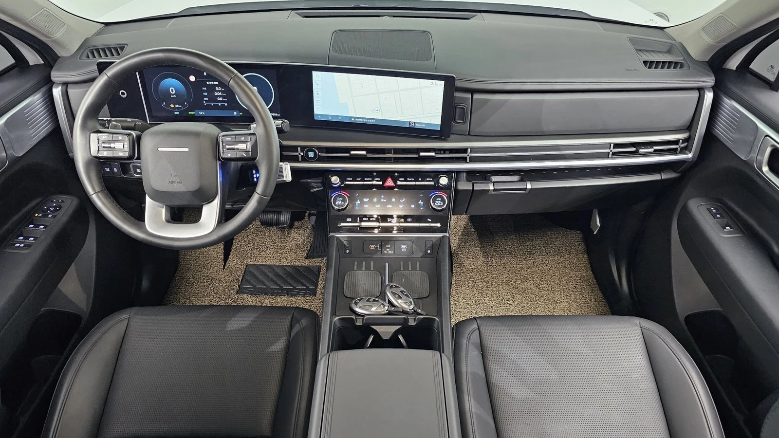 Hyundai Santa fe 1.6 HEV* KEYLESS* ПОДГРЕВ ВОЛАН* КРАЙНА ЦЕНА, снимка 7 - Автомобили и джипове - 55334921