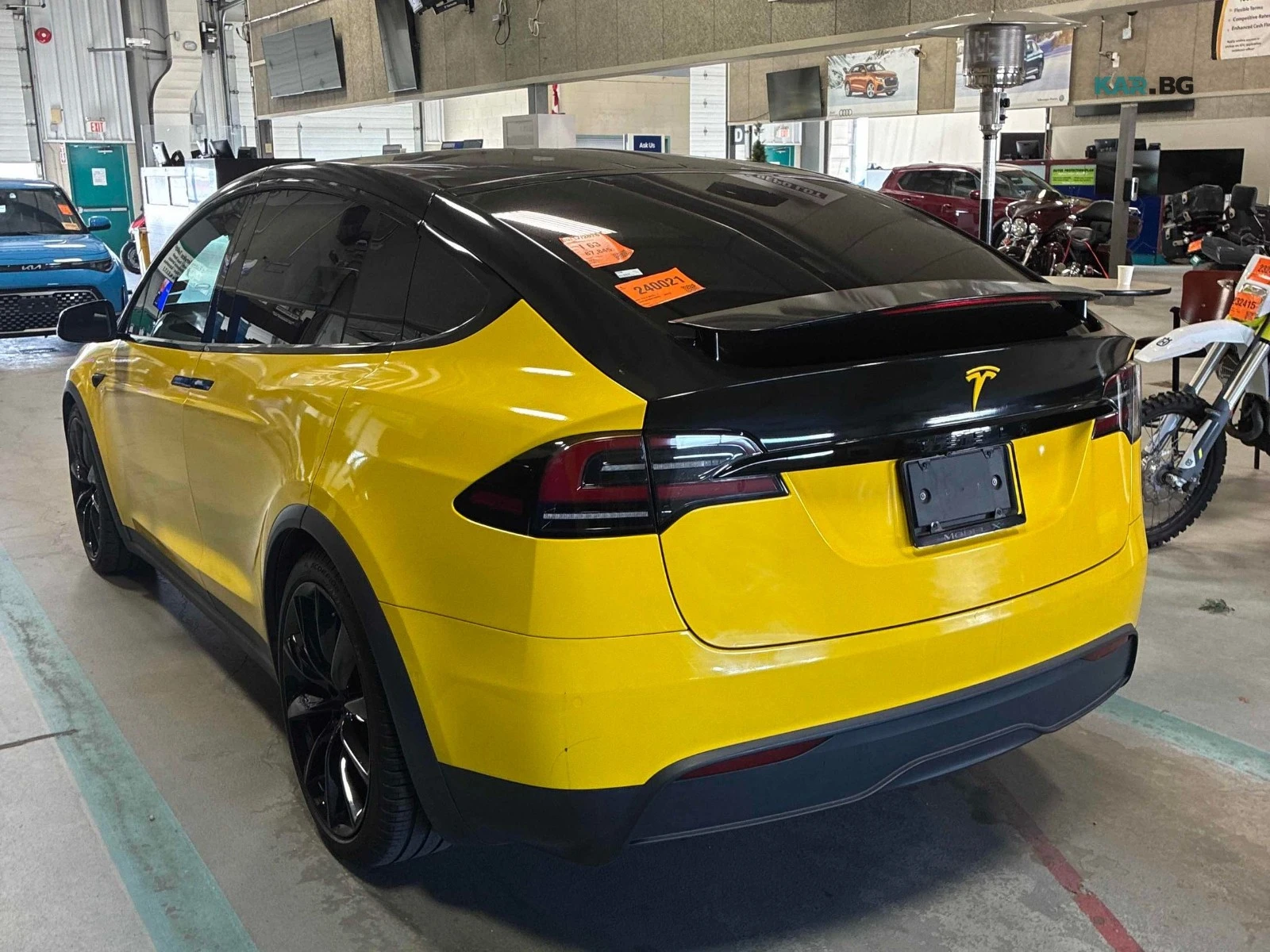 Tesla Model X DUAL MOTOR Автокредит Цена до България, снимка 2 - Автомобили и джипове - 56166873