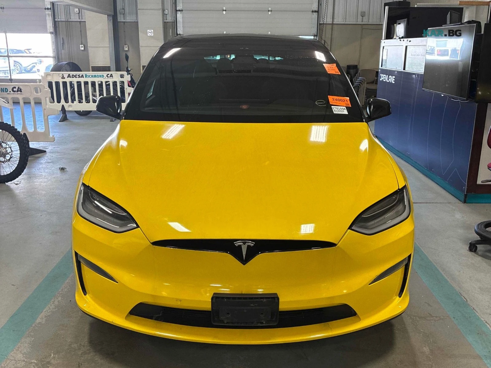Tesla Model X DUAL MOTOR Автокредит Цена до България, снимка 3 - Автомобили и джипове - 56166873