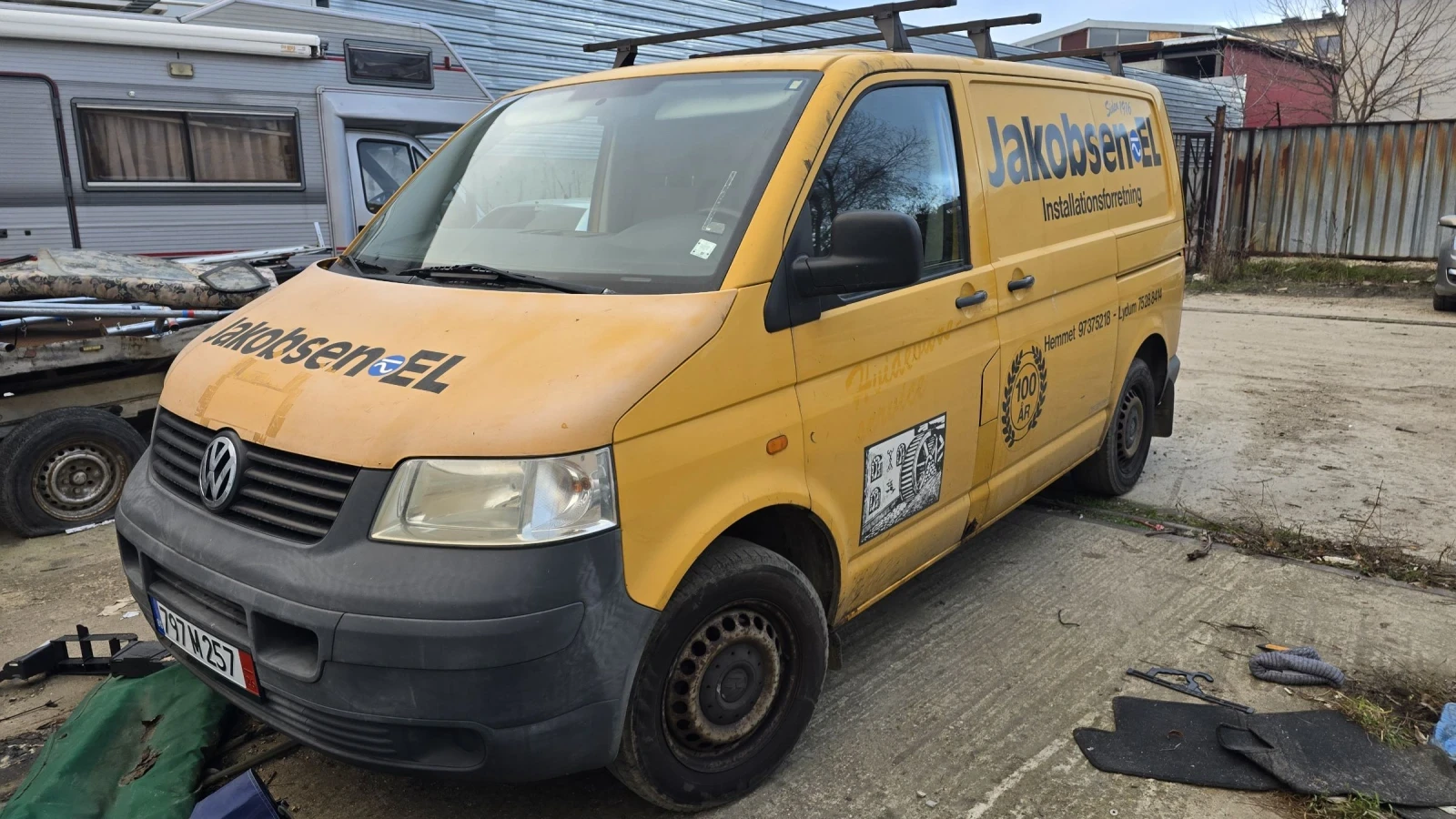 VW Transporter T5 2008г 1.9 TDI 105 к.с без ръжда, снимка 1