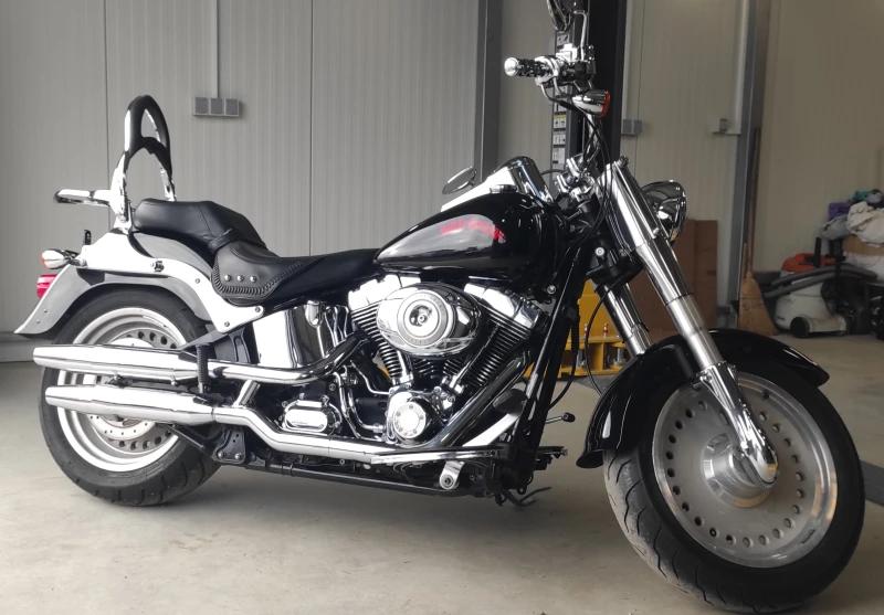 Harley-Davidson Softail FATH BOY  V-TWIN 96-CUBIC INCHES!!! , снимка 3 - Мотоциклети и мототехника - 52751937
