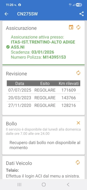 VW Golf 1.6 FSI-174500км.-РЕАЛНИ!!!, снимка 17