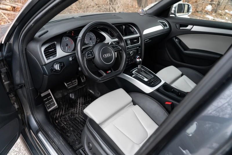 Audi S4 Progressiv/ Кожа/ Подгрев/ Навигация/ Един собств, снимка 8 - Автомобили и джипове - 53115750