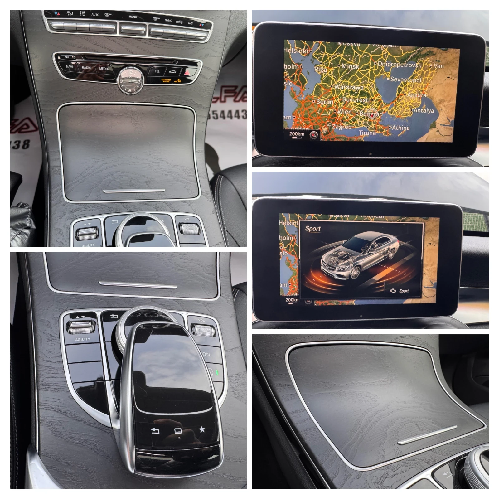 Mercedes-Benz C 250 d/AMG/4x4/��.������/��.��������/1 ���������/// | Mobile.bg � ����������� 15