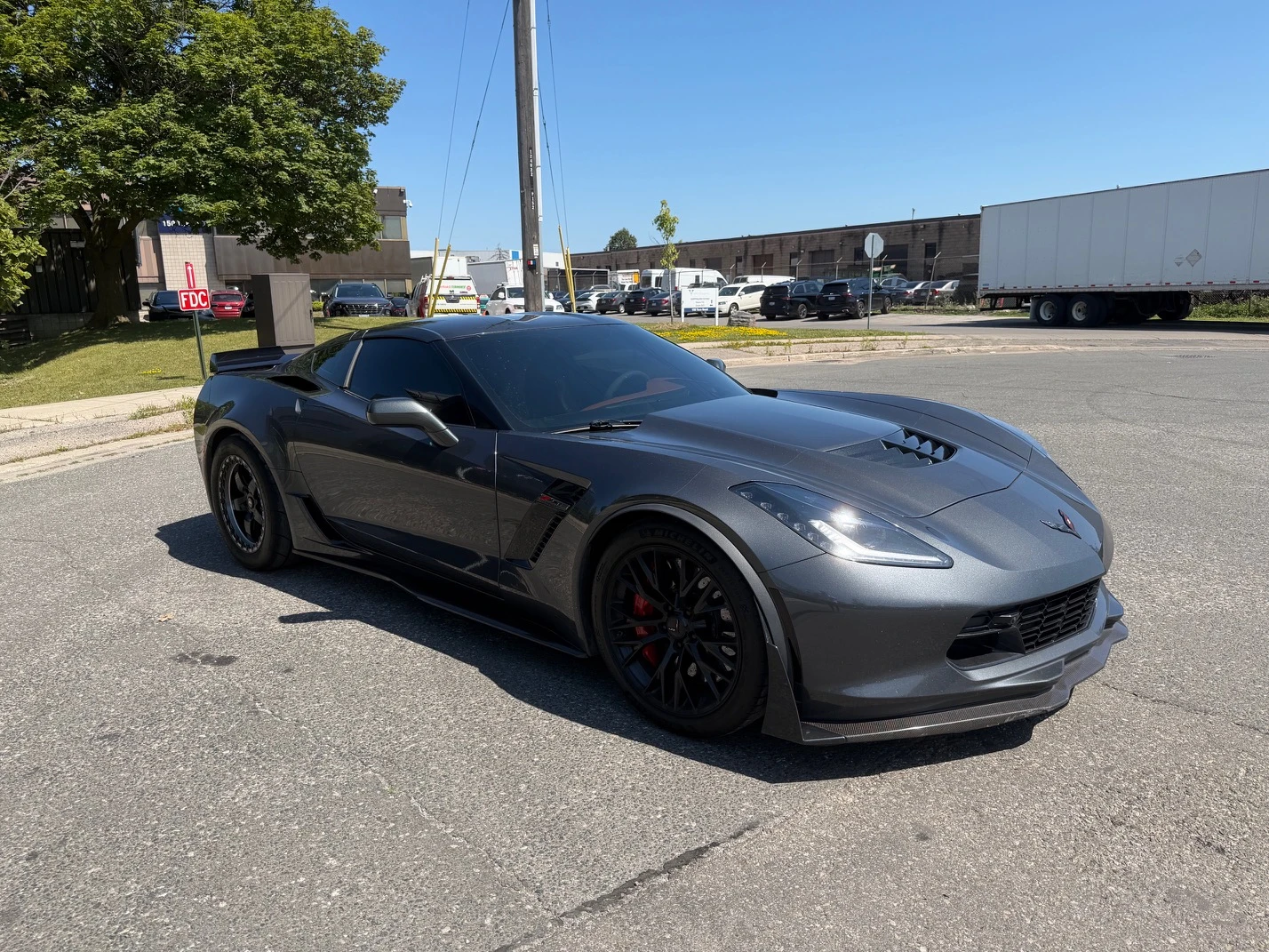 Chevrolet Corvette Z06 SUPERCHARGED COMP 3LZ ЦЕНА ДО БГ АВТОКРЕДИТ, снимка 3 - Автомобили и джипове - 55644736