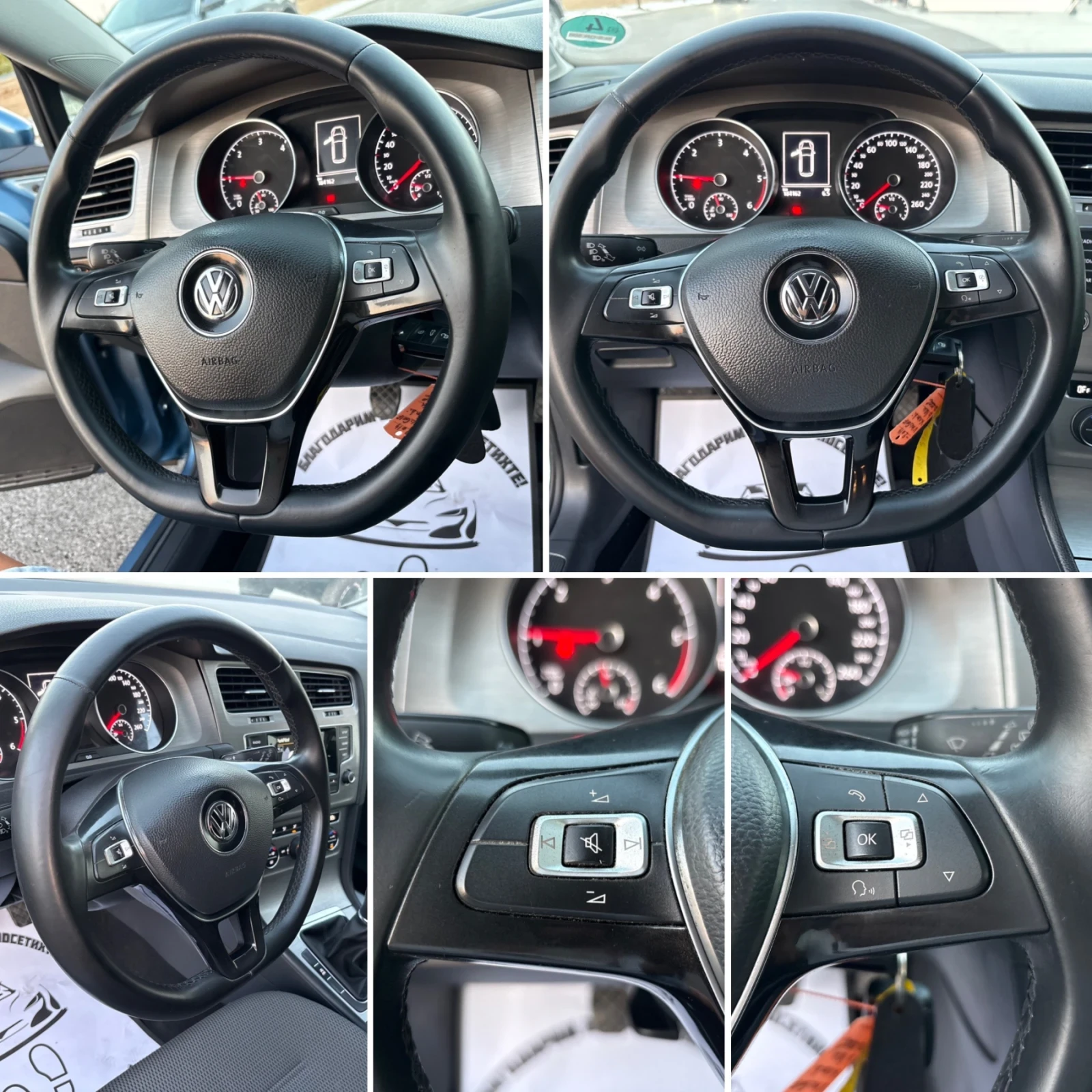 VW Golf 1.6 TDI 105кс Navi Подгрев Самопаркиране EURO5B, снимка 11 - Автомобили и джипове - 55755011