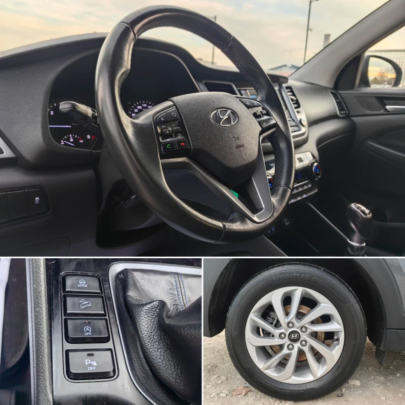 Hyundai Tucson 1.7 116 К.С. ДИЗЕЛ! КАТО НОВА!!!, снимка 13 - Автомобили и джипове - 48418151